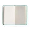 Cuaderno con gomilla antartik notes tapa dura a6 hojas rayas turquesa 100 hojas 80 gr fsc