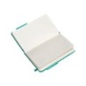 Cuaderno con gomilla antartik notes tapa dura a6 hojas rayas turquesa 100 hojas 80 gr fsc