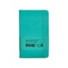 Cuaderno con gomilla antartik notes tapa dura a6 hojas lisas turquesa 100 hojas 80 gr fsc