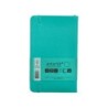 Cuaderno con gomilla antartik notes tapa dura a6 hojas lisas turquesa 100 hojas 80 gr fsc