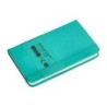 Cuaderno con gomilla antartik notes tapa dura a6 hojas lisas turquesa 100 hojas 80 gr fsc