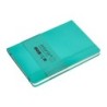 Cuaderno con gomilla antartik notes tapa dura a5 hojas rayas turquesa 100 hojas 80 gr fsc