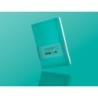 Cuaderno con gomilla antartik notes tapa dura a5 hojas rayas turquesa 100 hojas 80 gr fsc