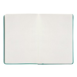 Cuaderno con gomilla antartik notes tapa dura a5 hojas puntos turquesa 100 hojas 80 gr fsc