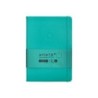 Cuaderno con gomilla antartik notes tapa dura a5 hojas lisas turquesa 100 hojas 80 gr fsc