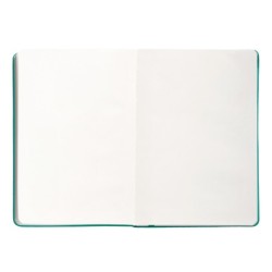 Cuaderno con gomilla antartik notes tapa dura a5 hojas lisas turquesa 100 hojas 80 gr fsc