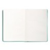 Cuaderno con gomilla antartik notes tapa dura a5 hojas lisas turquesa 100 hojas 80 gr fsc