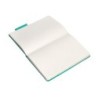 Cuaderno con gomilla antartik notes tapa dura a5 hojas lisas turquesa 100 hojas 80 gr fsc