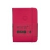 Cuaderno con gomilla antartik notes tapa dura a7 hojas lisas burdeos 80 hojas 80 gr fsc