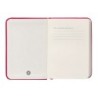 Cuaderno con gomilla antartik notes tapa dura a7 hojas lisas burdeos 80 hojas 80 gr fsc