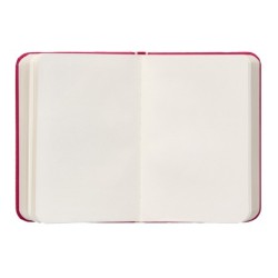 Cuaderno con gomilla antartik notes tapa dura a7 hojas lisas burdeos 80 hojas 80 gr fsc