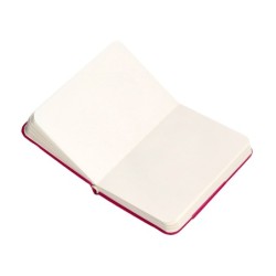 Cuaderno con gomilla antartik notes tapa dura a7 hojas lisas burdeos 80 hojas 80 gr fsc