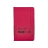Cuaderno con gomilla antartik notes tapa dura a6 hojas rayas burdeos 100 hojas 80 gr fsc