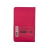 Cuaderno con gomilla antartik notes tapa dura a6 hojas rayas burdeos 100 hojas 80 gr fsc