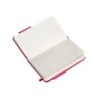 Cuaderno con gomilla antartik notes tapa dura a6 hojas rayas burdeos 100 hojas 80 gr fsc