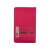 Cuaderno con gomilla antartik notes tapa dura a6 hojas lisas burdeos 100 hojas 80 gr fsc