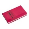 Cuaderno con gomilla antartik notes tapa dura a6 hojas lisas burdeos 100 hojas 80 gr fsc