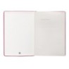 Cuaderno con gomilla antartik notes tapa dura a5 hojas rayas burdeos 100 hojas 80 gr fsc