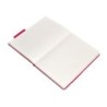 Cuaderno con gomilla antartik notes tapa dura a5 hojas rayas burdeos 100 hojas 80 gr fsc
