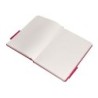 Cuaderno con gomilla antartik notes tapa dura a5 hojas puntos burdeos 100 hojas 80 gr fsc