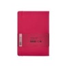 Cuaderno con gomilla antartik notes tapa dura a5 hojas lisas burdeos 100 hojas 80 gr fsc