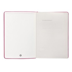 Cuaderno con gomilla antartik notes tapa dura a5 hojas lisas burdeos 100 hojas 80 gr fsc
