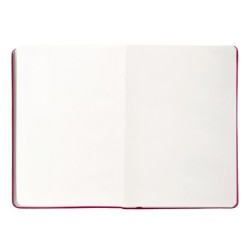 Cuaderno con gomilla antartik notes tapa dura a5 hojas lisas burdeos 100 hojas 80 gr fsc
