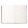 Cuaderno con gomilla antartik notes tapa dura a5 hojas lisas burdeos 100 hojas 80 gr fsc