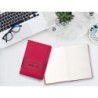 Cuaderno con gomilla antartik notes tapa dura a5 hojas lisas burdeos 100 hojas 80 gr fsc