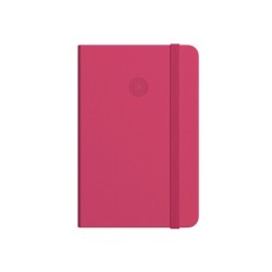 Cuaderno con gomilla antartik notes tapa dura a4 hojas rayas burdeos 100 hojas 80 gr fsc