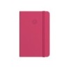 Cuaderno con gomilla antartik notes tapa dura a4 hojas puntos burdeos 100 hojas 80 gr fsc