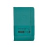 Cuaderno con gomilla antartik notes tapa dura a6 hojas cuadricula verde aguamarina 100 hojas 80 gr