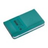 Cuaderno con gomilla antartik notes tapa dura a6 hojas lisas verde aguamarina 100 hojas 80 gr fsc
