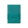 Cuaderno con gomilla antartik notes tapa dura a5 hojas puntos verde aguamarina 100 hojas 80 gr fsc