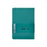 Cuaderno con gomilla antartik notes tapa dura a5 hojas lisas verde aguamarina 100 hojas 80 gr fsc