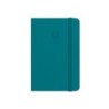 Cuaderno con gomilla antartik notes tapa dura a4 hojas cuadricula verde aguamarina 100 hojas 80 gr