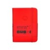 Cuaderno con gomilla antartik notes tapa dura a7 hojas lisas rojo 80 hojas 80 gr fsc