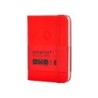 Cuaderno con gomilla antartik notes tapa dura a7 hojas lisas rojo 80 hojas 80 gr fsc