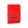 Cuaderno con gomilla antartik notes tapa dura a7 hojas lisas rojo 80 hojas 80 gr fsc