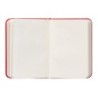 Cuaderno con gomilla antartik notes tapa dura a7 hojas lisas rojo 80 hojas 80 gr fsc