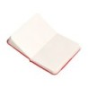 Cuaderno con gomilla antartik notes tapa dura a7 hojas lisas rojo 80 hojas 80 gr fsc