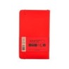 Cuaderno con gomilla antartik notes tapa dura a6 hojas lisas rojo 100 hojas 80 gr fsc