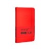Cuaderno con gomilla antartik notes tapa dura a6 hojas lisas rojo 100 hojas 80 gr fsc