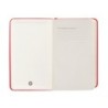 Cuaderno con gomilla antartik notes tapa dura a6 hojas lisas rojo 100 hojas 80 gr fsc