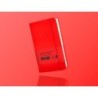 Cuaderno con gomilla antartik notes tapa dura a6 hojas lisas rojo 100 hojas 80 gr fsc