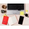 Cuaderno con gomilla antartik notes tapa dura a6 hojas lisas rojo 100 hojas 80 gr fsc