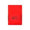 Cuaderno con gomilla antartik notes tapa dura a5 hojas puntos rojo 100 hojas 80 gr fsc