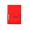 Cuaderno con gomilla antartik notes tapa dura a5 hojas puntos rojo 100 hojas 80 gr fsc