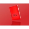 Cuaderno con gomilla antartik notes tapa dura a5 hojas puntos rojo 100 hojas 80 gr fsc