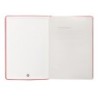 Cuaderno con gomilla antartik notes tapa dura a5 hojas lisas rojo 100 hojas 80 gr fsc